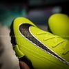 Giày Bóng Đá Mercurial Vapor 16 Academy Xanh Chuối Gót Xám Vạch Đen Bản Đẹp Đế Zoom TF