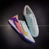 Giày Bóng Đá Mercurial Vapor 16 Academy MDS 009 Trắng Đế Xanh Vạch Đồng Bản Đẹp Đế Zoom TF