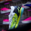 Giày Bóng Đá Future 9 Ultimate Xanh Ngọc Vàng Neon Cổ Cao TF