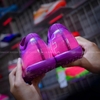 Giày Bóng Đá Mercurial Vapor 17 Elite Hồng Tím Vạch Vàng Đế Đệm Loại Đẹp TF
