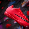 Giày Bóng Đá Mercurial Vapor 17 Elite Cam Vạch Đồng Đế Đệm V1 TF
