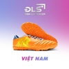 Giày Bóng Đá Wika TIGER X Cam Da Nhăn Siêu Nhẹ TF