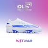 Giày Bóng Đá Việt Nam Vapor 16 Elite Trắng Vạch Xanh Đế Loang TF
