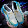 Giày Bóng Đá Việt Nam F50 Tango Messi Trắng Xanh Đế Đệm TF