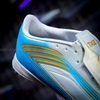 Giày Bóng Đá Việt Nam F50 Tango Messi Trắng Xanh Đế Đệm TF