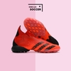 Giày Bóng Đá SF Adidas Predator Freak+ Đỏ Vạch Đen TF