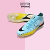 Giày Bóng Đá Nike Phantom GT2 Elite Lucent Xanh Biển Vàng Cổ Cao FG