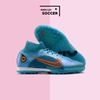 Giày Bóng Đá SF Nike Mercurial 22 Superfly 8 Elite Xanh Biển Cổ Cao TF