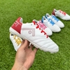 Giày Bóng Đá ĐINH LỰC SOCCER GOAL Trắng Gót Đỏ TF