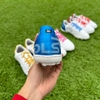Giày Bóng Đá ĐINH LỰC SOCCER GOAL Trắng Gót Xanh TF