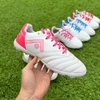 Giày Bóng Đá ĐINH LỰC SOCCER GOAL Trắng Gót Hồng TF