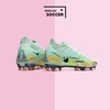 Giày Bóng Đá SF Nike Phantom GT2 Elite Xanh Cam Cổ Cao FG