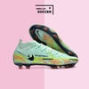 Giày Bóng Đá SF Nike Phantom GT2 Elite Xanh Cam Cổ Cao FG