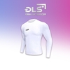 Áo Giữ Nhiệt Thể Thao ĐINH LỰC SOCCER Co Dãn 4 Chiều, Đường Chỉ Công Nghệ Mới, Ôm Sát Cơ Thể TRẮNG