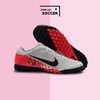 Giày Bóng Đá SF Nike Mercurial Vapor 13 Pro Neymar Xám Vạch Đen Gót Đỏ L1 TF