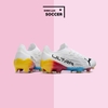 Giày Bóng Đá SF Puma Ultra Trắng Đế Xanh Biển Đỏ Vàng FG