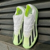 Giày Bóng Đá Adidas X Crazyfast.1 Trắng Xanh Lá Vạch Đen AG