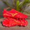 Giày Bóng Đá Mizuno Neo 4 Đỏ Vạch Vàng FG