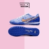 Giày Bóng Đá Nike Mercurial Vapor 15 Academy CR7 Trắng Xanh Vạch Đồng V2 TF