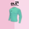 Áo Giữ Nhiệt Thể Thao ĐINH LỰC SOCCER Co Dãn 4 Chiều, Đường Chỉ Công Nghệ Mới, Ôm Sát Cơ Thể XANH MINT