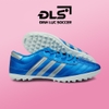 Giày Bóng Đá Wika 3 Sọc - Xanh Biển Sọc Trắng