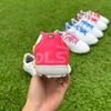 Giày Bóng Đá ĐINH LỰC SOCCER GOAL Trắng Gót Hồng TF
