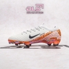 Giày Bóng Đá Nike Mercurial Vapor 16 Elite Safari Xám Gót Cam Cổ Lửng FG
