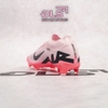 Giày Bóng Đá Nike Mercurial Vapor 15 Elite Hồng Vạch Đen Cổ Lửng FG