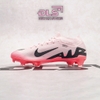 Giày Bóng Đá Nike Mercurial Vapor 15 Elite Hồng Vạch Đen Cổ Lửng FG
