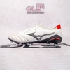 Giày Bóng Đá Mizuno Neo 4 Trắng Gót Đỏ Vạch Đen FG