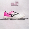 Giày Bóng Đá Mizuno Morelia Neo 3 Trắng Gót Hồng Vạch Đen TF