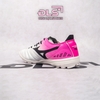 Giày Bóng Đá Mizuno Morelia Neo 3 Trắng Gót Hồng Vạch Đen TF