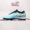Giày Bóng Đá Nike Mercurial Vapor 15 Elite Xanh Biển Vạch Đen Gót Bạc TF