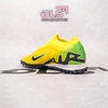 Giày Bóng Đá Nike Mercurial Vapor 15 Elite Vàng Vạch Đen Gót Xanh TF
