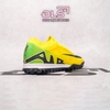 Giày Bóng Đá Nike Mercurial Vapor 15 Elite Vàng Vạch Đen Gót Xanh TF
