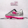 Giày Bóng Đá Nike Mercurial Vapor 15 Academy Xám Bạc Vạch Hồng TF