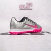 Giày Bóng Đá Nike Mercurial Vapor 15 Academy Xám Bạc Vạch Hồng TF