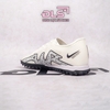 Giày Bóng Đá Nike Mercurial Vapor 15 Academy Trắng Vạch Đen Đế Đệm AIRZOOM TF