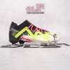 Giày Bóng Đá Puma Future Ultimate Trắng Vạch Xanh Gót Đen FG