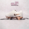 Giày Bóng Đá Nike Tiempo Legend 10 Pro Trắng Đồng Vạch Đen FG