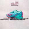 Giày Bóng Đá Adidas X Crazyfast.1 Messi X Bienvenido A Miami Xanh Vạch Tím Hồng FG