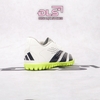 Giày Bóng Đá Adidas Predator Accuracy.4 Trắng Xám Vạch Đen TF