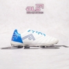 Giày Bóng Đá ĐINH LỰC SOCCER GOAL Trắng Gót Xanh TF
