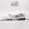 Giày Bóng Đá Puma Future 7 Ultimate Trắng Gót Đế Đen Cổ Lửng TF