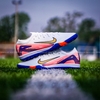 Giày Bóng Đá Nike Mercurial Vapor 16 Pro Trắng Đế Xanh Vạch Đồng TF
