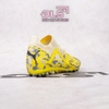 Giày Bóng Đá Puma Future Ultimate Voltage Vàng Đen Cổ Lửng MG