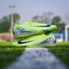 Giày Bóng Đá Trẻ Em Nike Mercurial Vapor 16 Elite Xanh Chuối Gót Xám Cổ Lửng TF