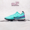 Giày Bóng Đá Trẻ Em Nike Mercurial Vapor 15 Pro Xanh Ngọc Gót Tím Đế Đệm Air Zoom TF