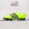 Giày Bóng Đá 3 Sọc ACE 16 Xanh Chuối Vạch Đen TF