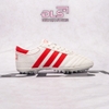 Giày Bóng Đá 3 Sọc Loại 1 ĐINH LỰC SOCCER Trắng Sọc Đỏ TF
